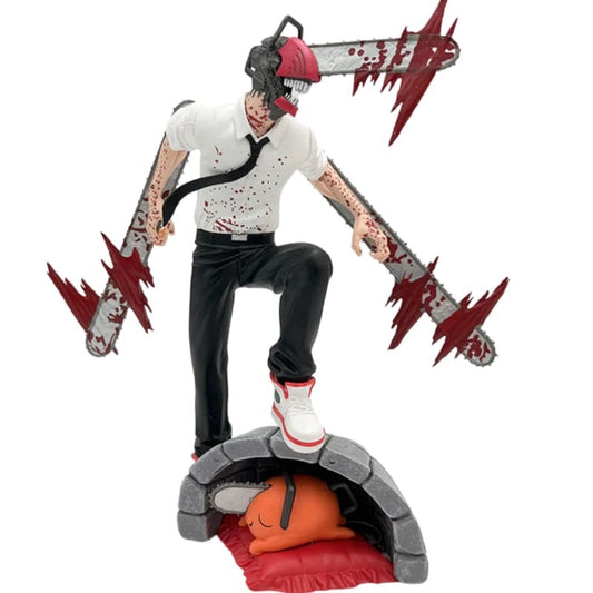 Figurine Denji x Pochita "Niche" - Chainsaw Man