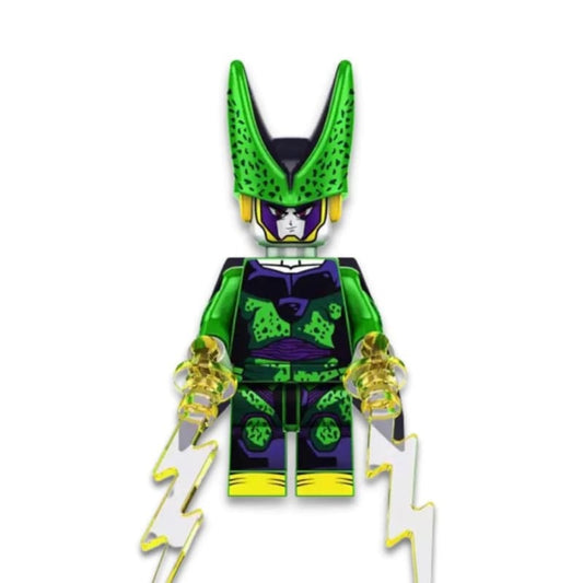 Figurine LEGO de Cell, l'ultime androïde hybride de Dragon Ball Z, un ajout essentiel à toute collection