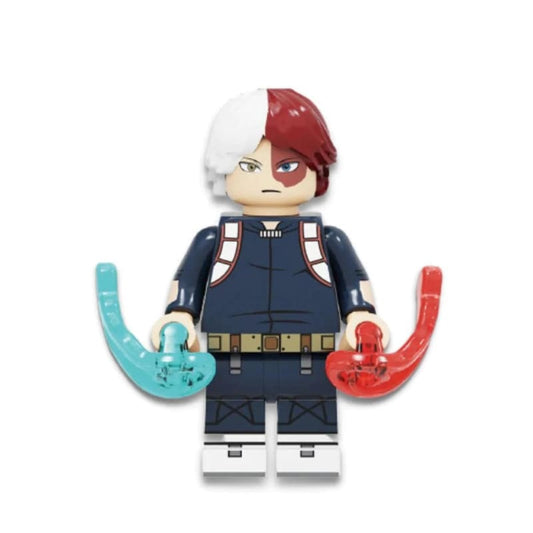 La figurine LEGO de Shoto Todoroki, fidèle au manga My Hero Academia, vous permettra d'incarner le talentueux étudiant de Yuei et de maîtriser ses pouvoirs de glace et de feu