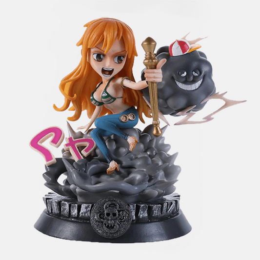 Figurine One Piece Nami & Zeus