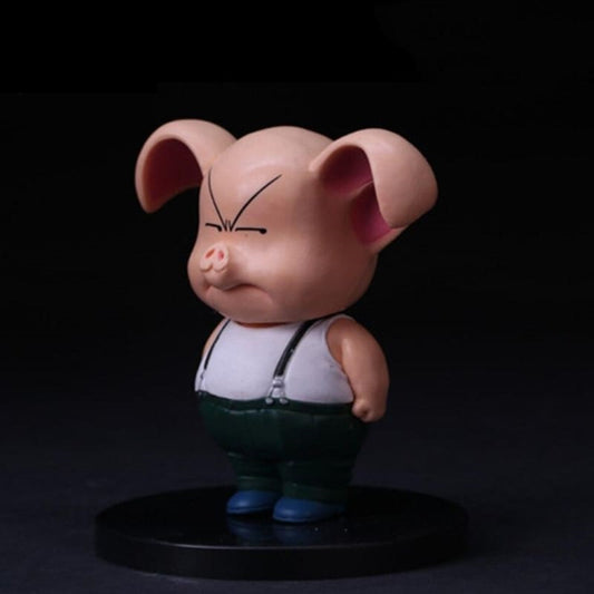 Figurine d'Oolong, le cochon facétieux de Dragon Ball Z, une pièce de collection fidèle au manga.
