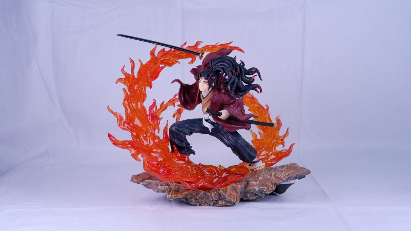 Figurine Yoriichi "Feu" - Demon Slayer