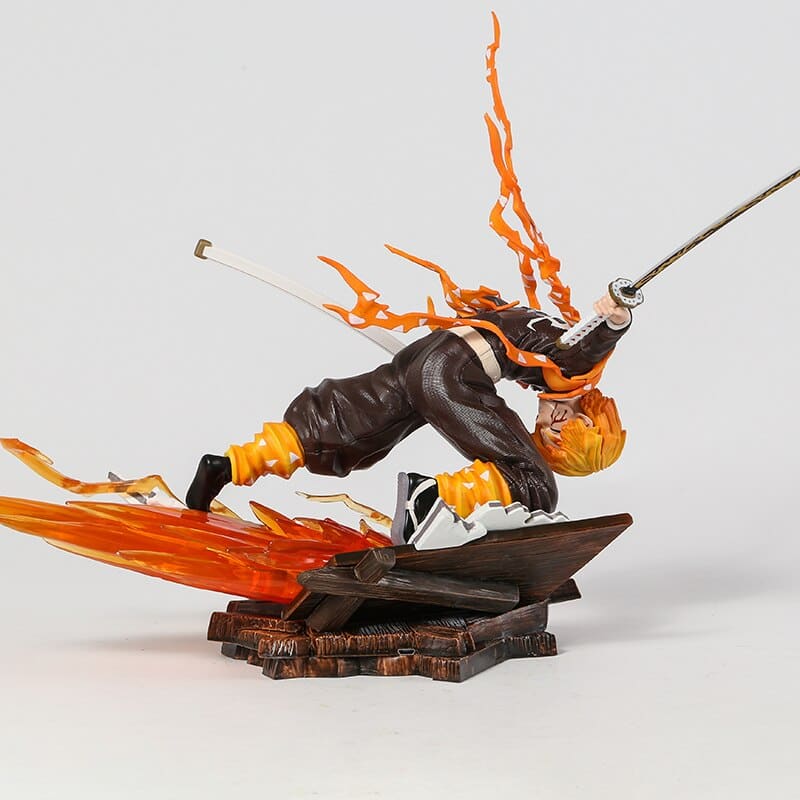 Figurine Zenitsu Agatsuma "Dieu du feu céleste" - Demon Slayer