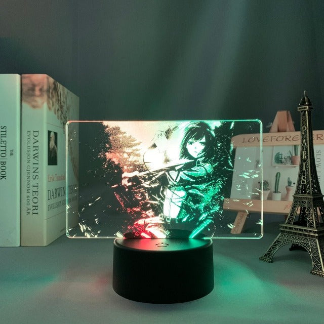 Lampe Mikasa Ackerman Attaque des Titans