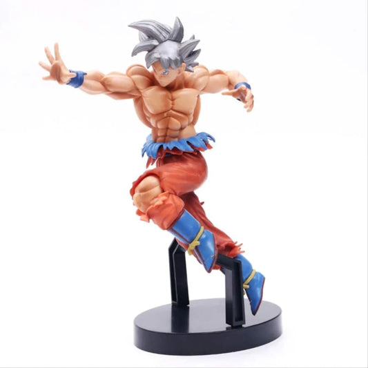 Cette figurine de Son Goku en mode Ultra Instinct est un incontournable pour les fans de Dragon Ball.