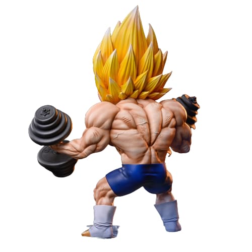Mettez en avant la puissance de Vegeta avec cette figurine de 16 cm, le rival légendaire de Son Goku, issue de l'univers épique de Dragon Ball Z.