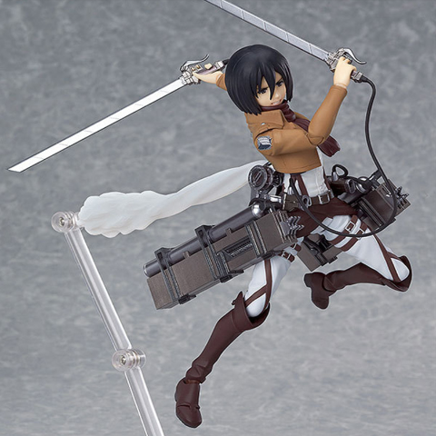 Figurine articulée de Mikasa de l'Attaque des Titans, 15 cm, un ajout essentiel à votre collection !