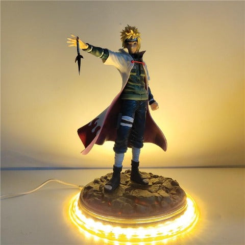 Figurine lampe Minato Namikaze pour une touche d'élégance dans votre espace Naruto.