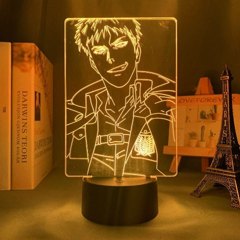 Lampe d'ambiance Jean Kirschtein inspirée de l'Attaque des Titans.