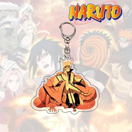 Donnez une touche Ninja à vos clés ou à votre sac avec ce porte-clé Naruto en résine à l'effigie de Naruto Kurama, l'accessoire parfait pour les fans du manga !