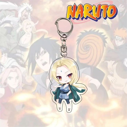 Donnez une touche Ninja à vos clés ou à votre sac avec ce porte-clé Naruto en résine à l'effigie de Tsunade, le choix parfait pour les fans du manga !