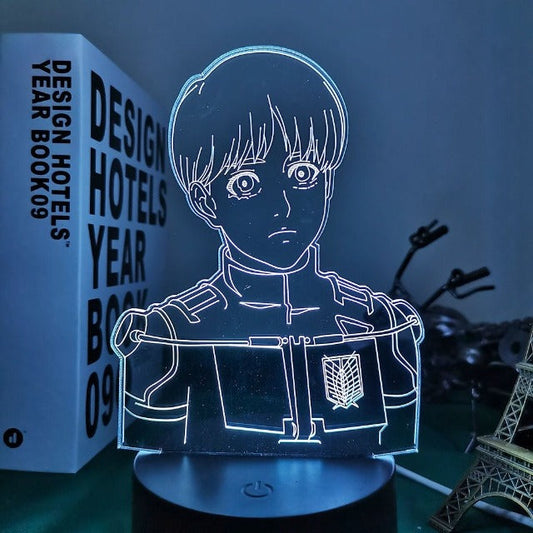 Illuminez votre passion pour L'Attaque des Titans avec cette superbe lampe à l'effigie d'Armin
