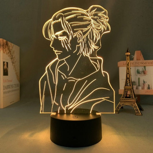 Illuminez votre passion pour L'Attaque des Titans avec cette lampe à l'effigie d'Eren dans la saison 4