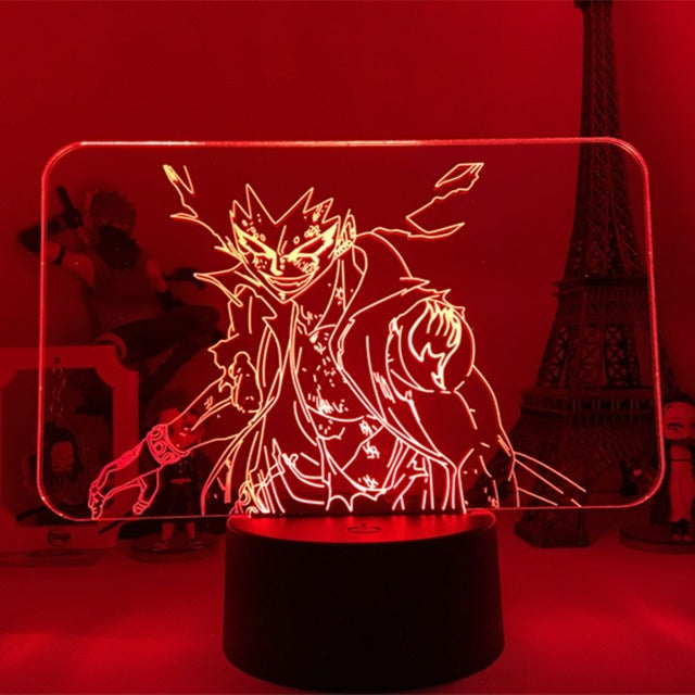 Illuminez votre espace avec la lampe Fairy Tail Gajil, le chasseur de dragon d'acier, et plongez dans l'univers magique de Fairy Tail