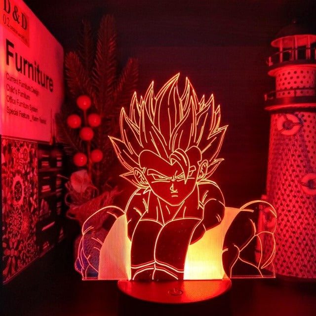 Illuminez votre espace avec la lampe Gogeta, l'hommage ultime aux fans de Dragon Ball Z