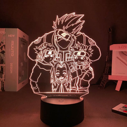 Lampe d'atmosphère Naruto pour une ambiance héroïque.