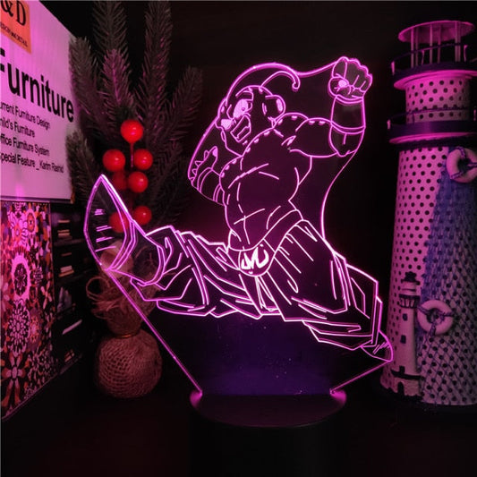 Cette lampe Kid Buu de Dragon Ball éclaire votre espace de 7 couleurs éblouissantes !