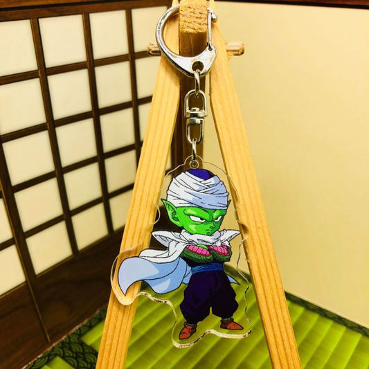 Ornez votre sac ou trousseau de clés avec ce superbe porte-clé Dragon Ball à l'effigie de Piccolo, l'accessoire ultime pour les fans de l'univers Dragon Ball !