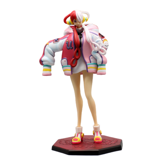 La figurine Uta, fille adoptive de Shanks le Roux, une pièce de collection fidèle au manga One Piece, pour tous les fans de l'univers Shonen.