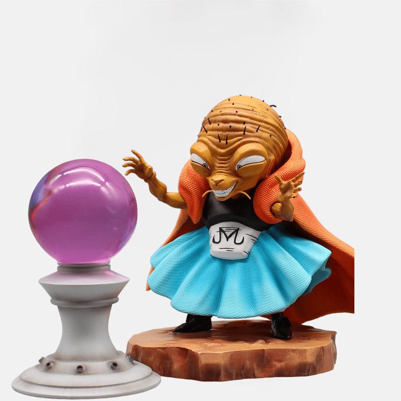 La figurine en résine Dragon Ball Z Babidi apporte une touche diabolique à votre collection avec des détails exceptionnels, fidèle à son homologue animé.