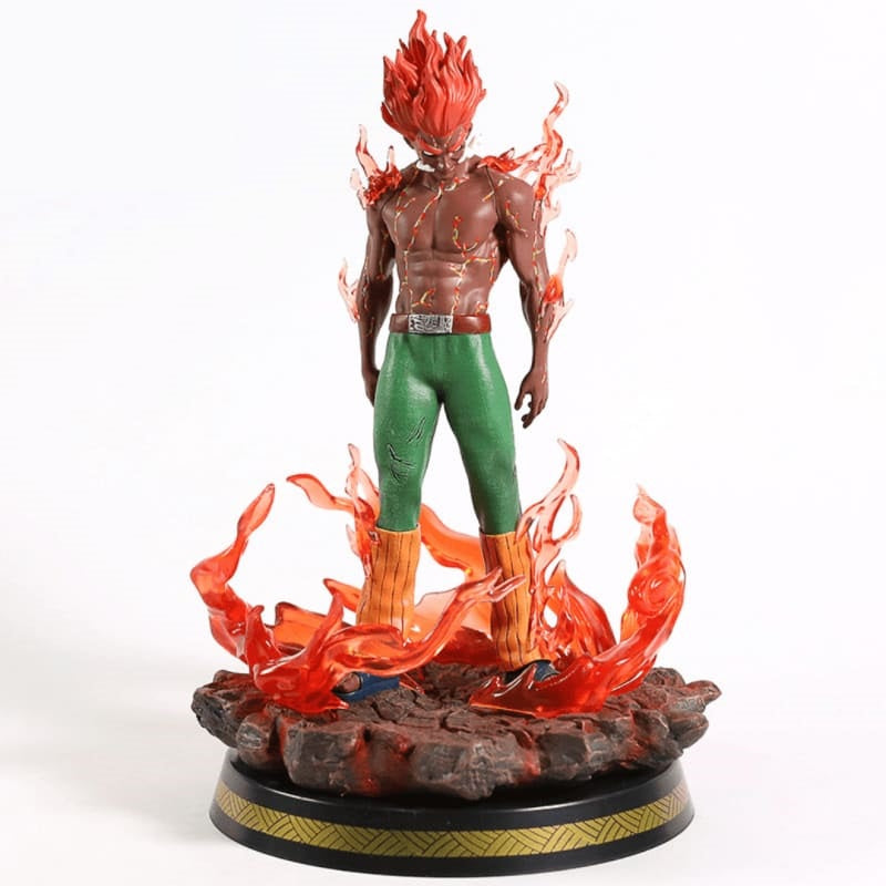 La figurine épique de Gaï Maito déchaîné en ouvrant la 8ème porte céleste, une pièce de collection incontournable pour les fans de Naruto: Shippuden.
