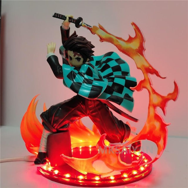 Figurine LED Demon Slayer Tanjiro