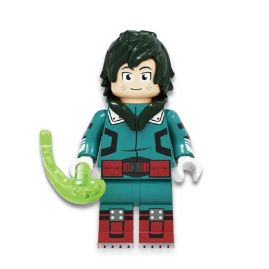 La figurine LEGO d'Izuku Midoriya, fidèle au manga My Hero Academia, vous permettra d'incarner l'élève le plus prometteur de Yuei, destiné à devenir le nouveau symbole de la paix dans le monde des héros