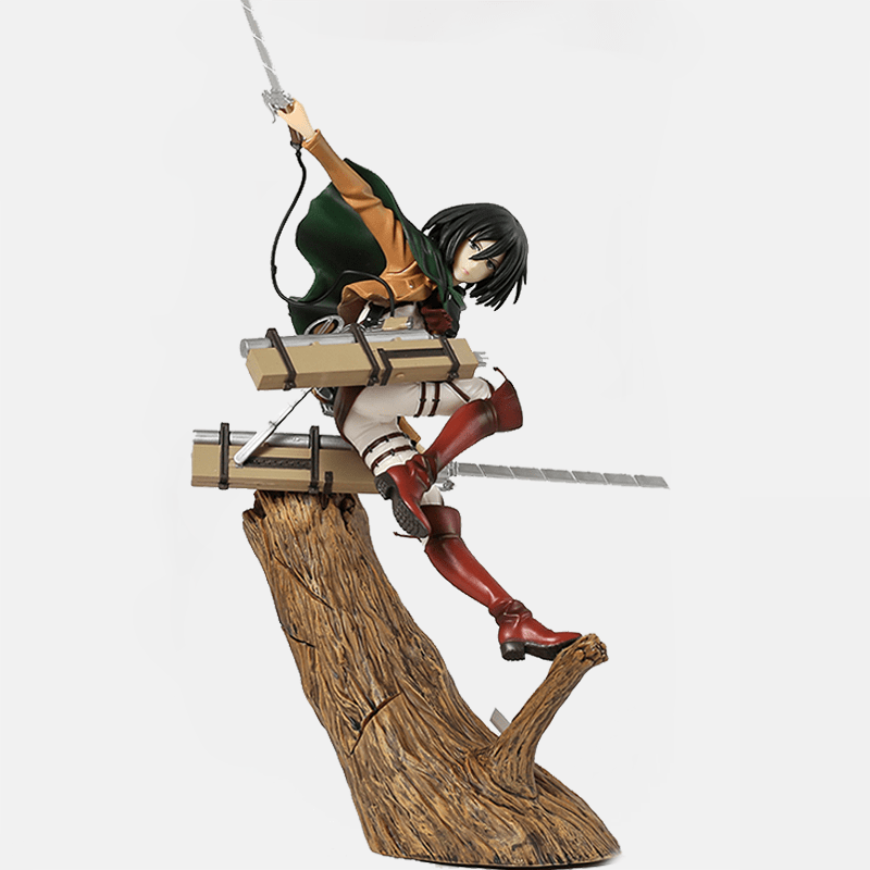Découvrez cette figurine SNK unique qui célèbre l'histoire de Mikasa Ackerman.