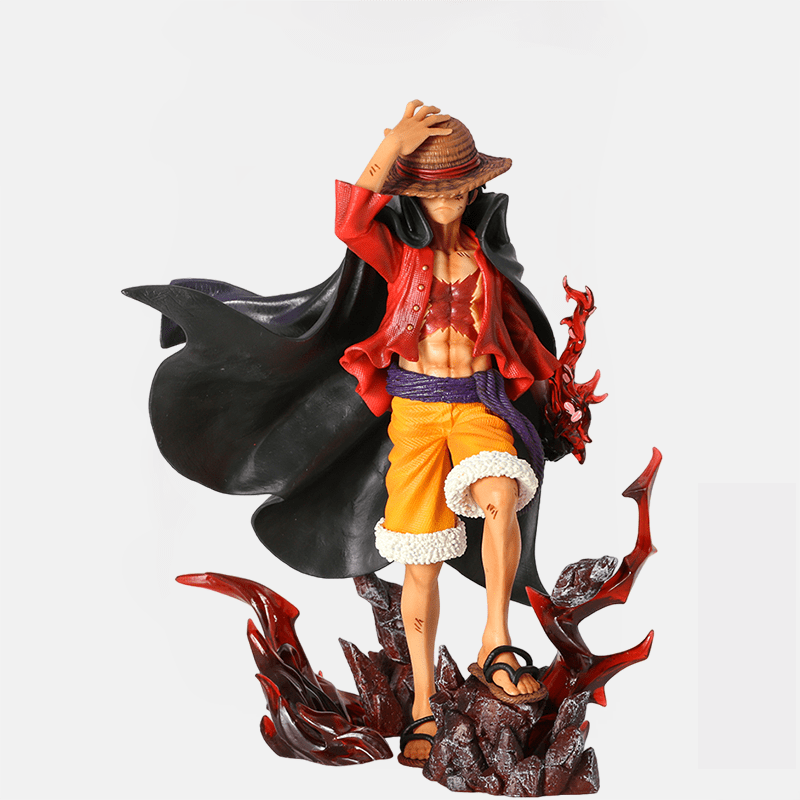 Déchaînez la puissance du Haki de Luffy avec cette magnifique figurine One Piece de notre capitaine Mugiwara préféré, plus puissant que jamais !