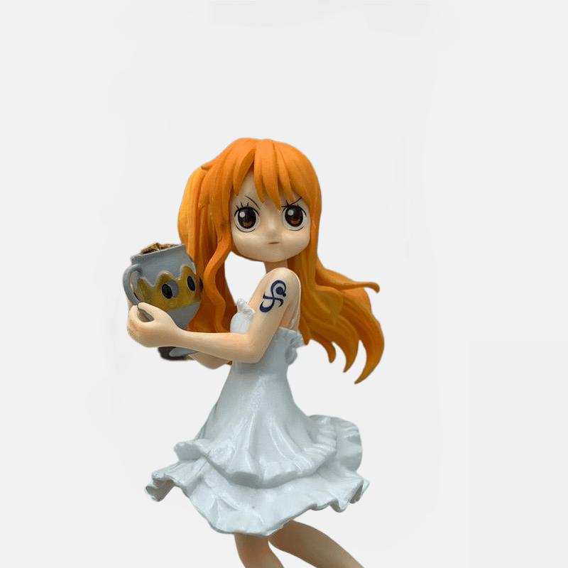 Découvrez la jeunesse de Nami avec cette superbe figurine One Piece. Un souvenir précieux pour les fans de la navigatrice Mugiwaras !