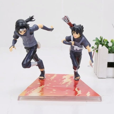 Figurine Naruto Itachi et Sasuke
