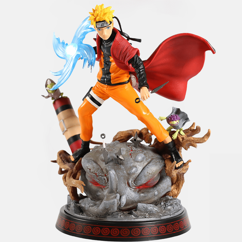 Maîtrisez le Rasengan Shuriken avec cette figurine LED de Naruto et devenez le plus grand Hokage de tous les temps !"