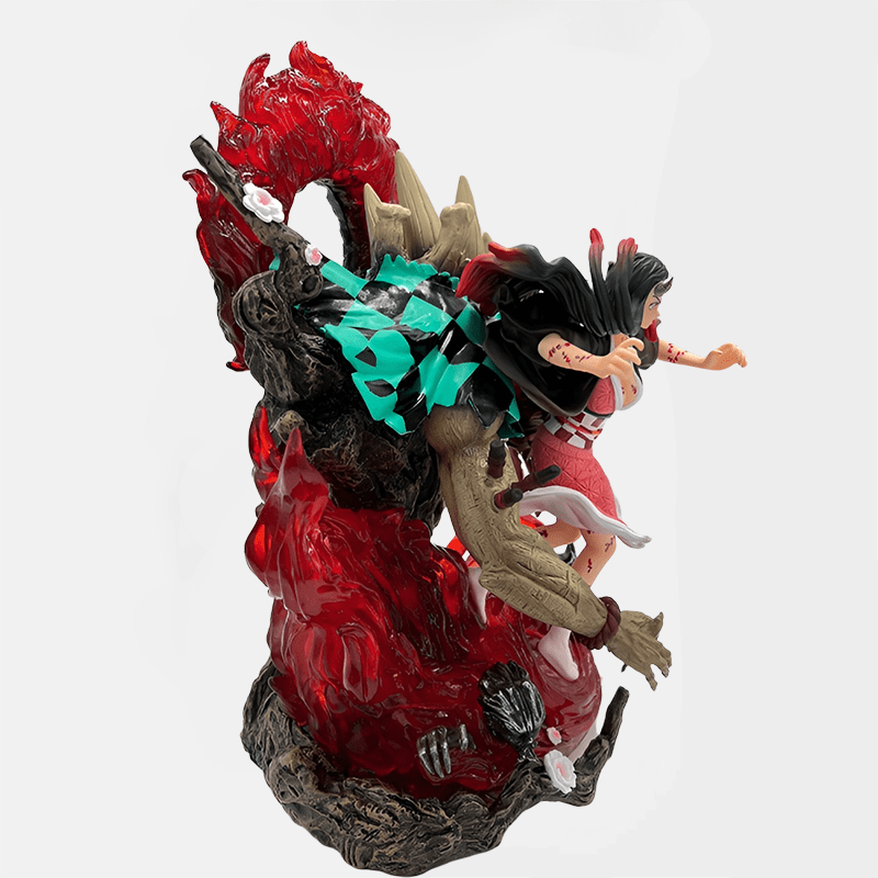Enflammez votre collection avec la Figurine LED Demon Slayer Nezuko Kamado !