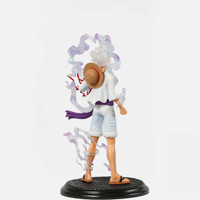 Rejoignez Luffy en mode Gear 5 Joy Boy avec cette figurine One Piece et embarquez dans l'aventure pour devenir le Roi des Pirates !