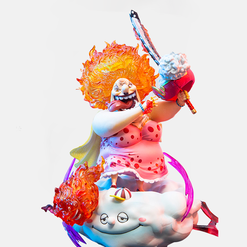 La figurine One Piece époustouflante à l'effigie de Big Mom, un hommage à la légendaire Yonko pour ta collection One Piece.