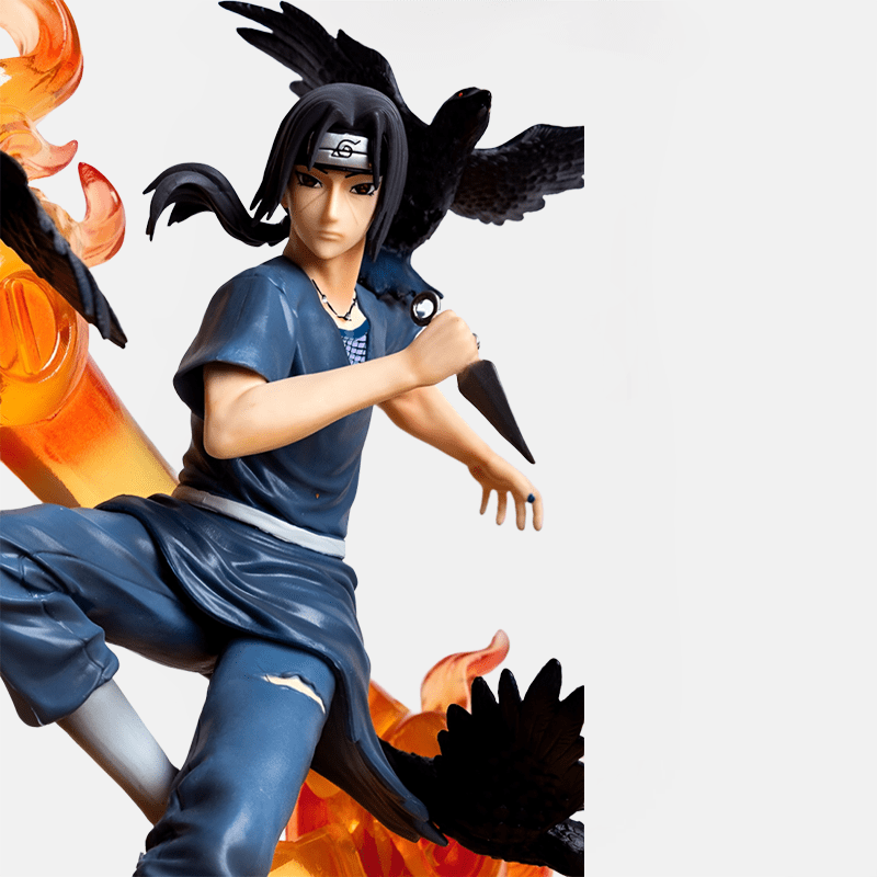 Retrouvez toute la puissance d'Itachi Uchiwa avec cette superbe figurine LED Naruto !