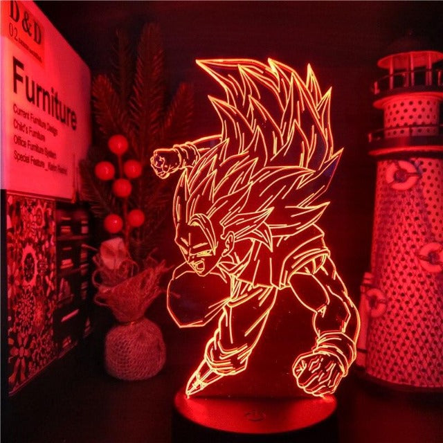 Lampe Goku SSJ3 Dragon Ball Z