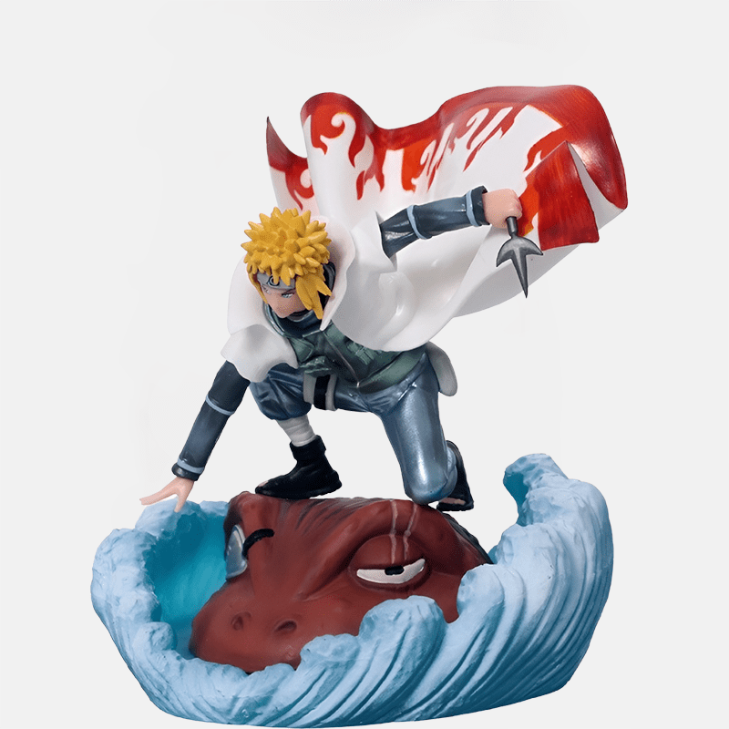 Réunissez Minato et Gamabunta dans votre collection avec cette figurine Naruto exceptionnelle.