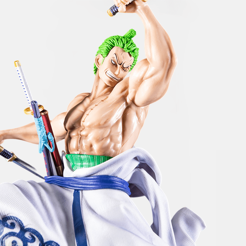 Révélez la puissance du légendaire épéiste Zoro avec cette superbe figurine LED One Piece, un ajout impressionnant pour votre collection