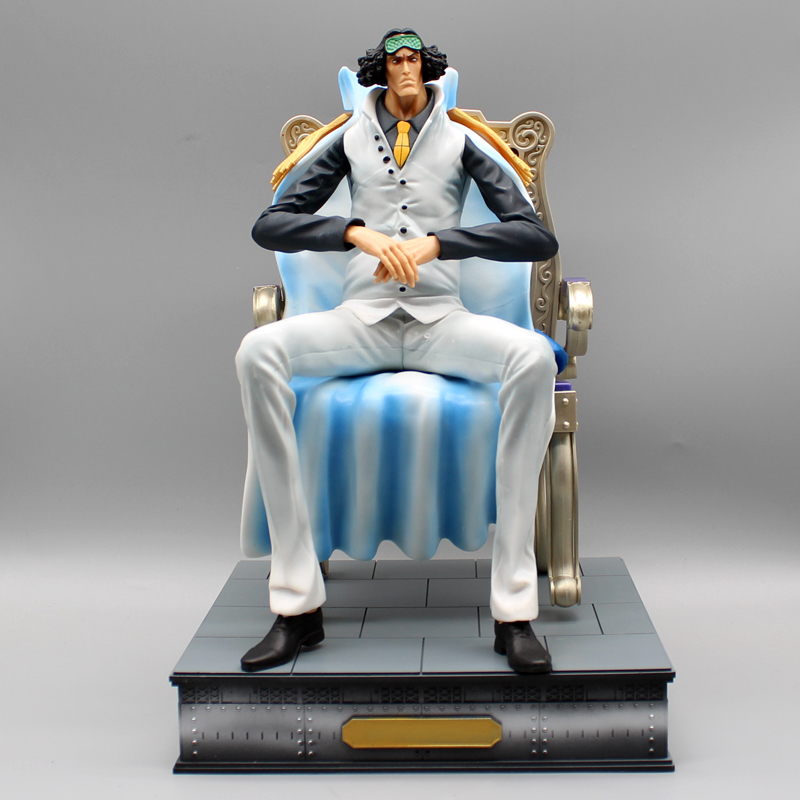 Cette figurine de 30 cm d'Aokiji, également connu sous le nom de Kuzan, l'un des trois Amiraux de la Marine de One Piece, est un trésor fidèle au manga pour les fans exigeants.