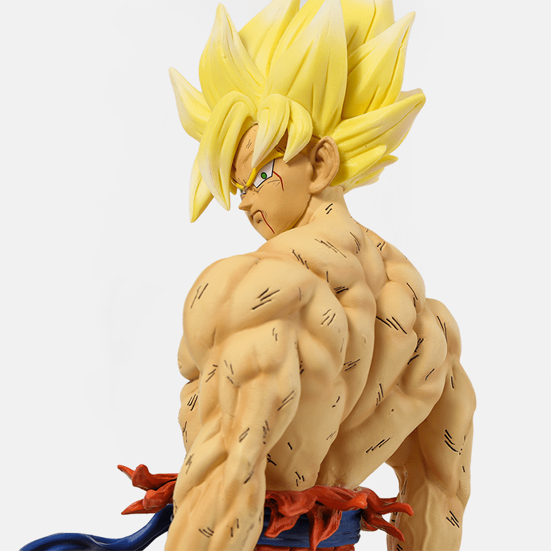 Exprimez votre passion pour Dragon Ball Z avec la figurine emblématique de Goku Super Saiyan !