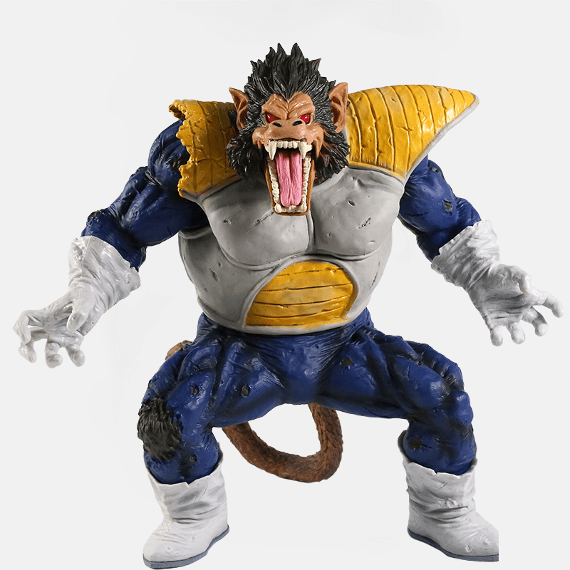 Figurine Dragon Ball Z Vegeta Oozaru, une représentation détaillée de la transformation mythique.