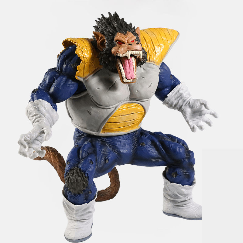 Figurine Dragon Ball Z Vegeta Oozaru, une représentation détaillée de la transformation mythique.