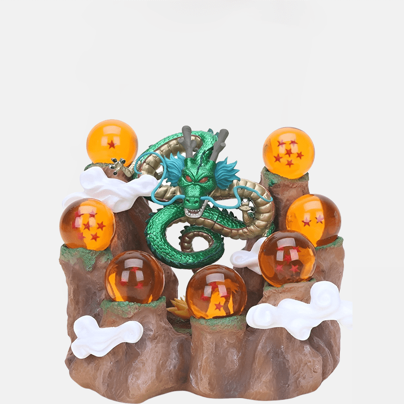 Avec la Figurine Shenron de Dragon Ball Z, possède la puissance des 7 boules de cristal et l'appel du dragon à tout moment.