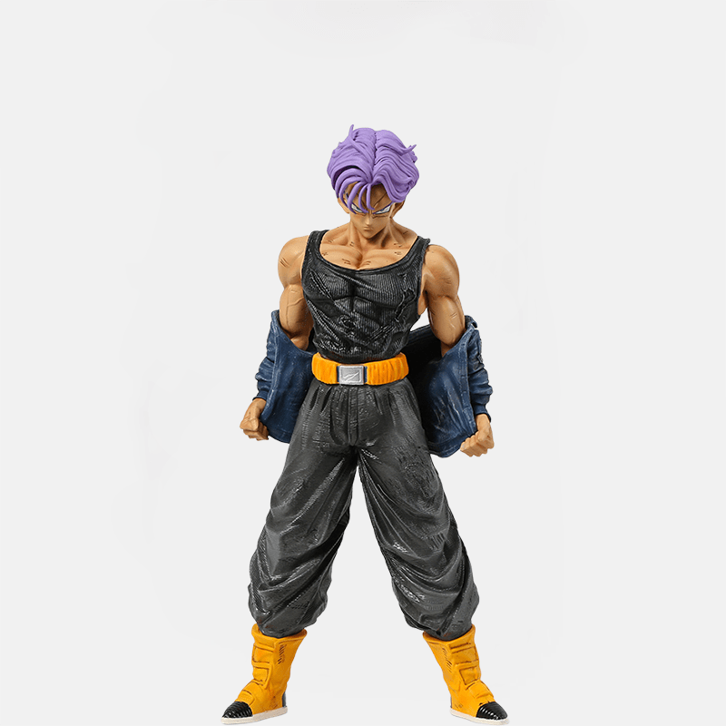 La figurine de Trunks du Futur de Dragon Ball Z : un symbole de détermination et de bravoure dans votre collection.
