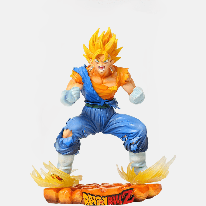 Ajoutez l'esprit combatif de Vegetto à votre collection avec ces figurines Dragon Ball Z disponibles en trois versions différentes.