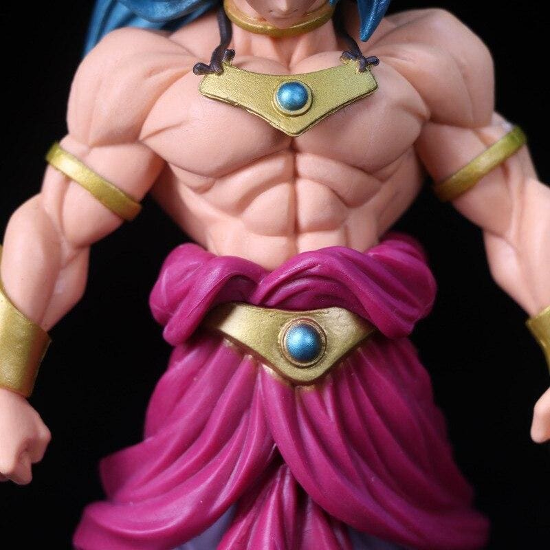 Figurine de Broly Super Saiyan God, 20 cm, Dragon Ball Z, design fidèle au manga.