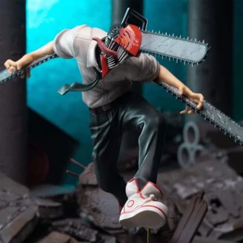 Découvrez Denji, le Chainsaw Man, avec cette figurine de 18 cm, fidèle au manga Chainsaw Man, pour une collection haut de gamme.