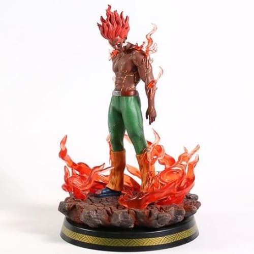 La figurine épique de Gaï Maito déchaîné en ouvrant la 8ème porte céleste, une pièce de collection incontournable pour les fans de Naruto: Shippuden.