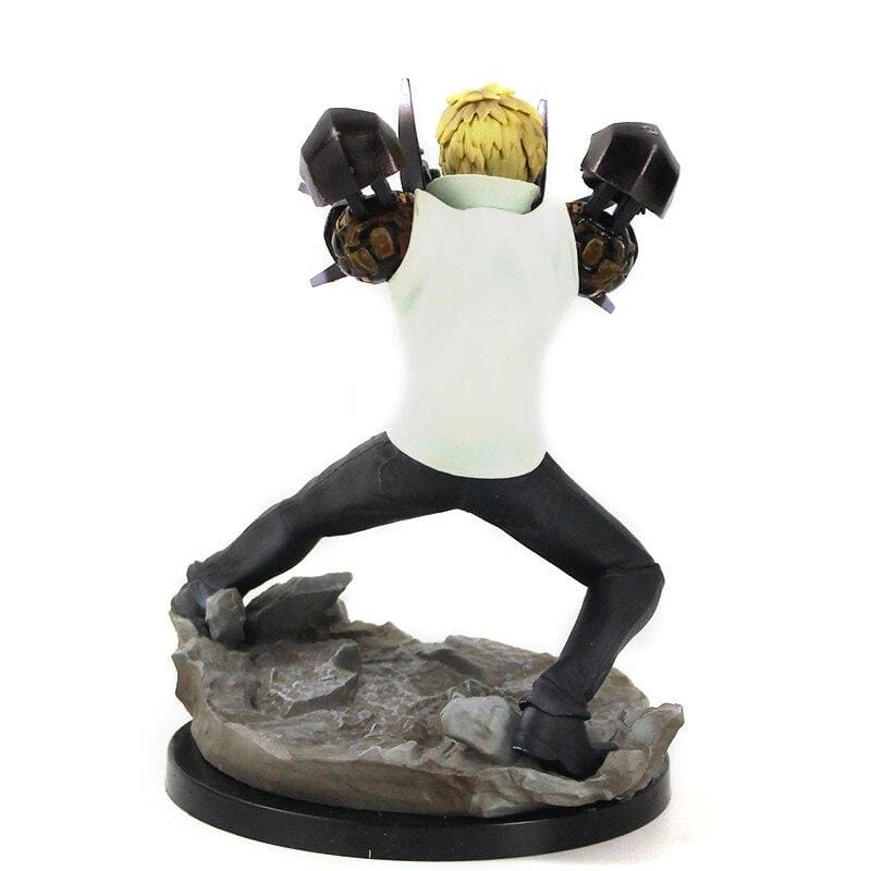 Figurine Genos, l'humanoïde fidèle de One Punch Man.